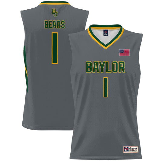 Baylor Bears Lightweight Gameday Greats Gray Basketball Jersey product image