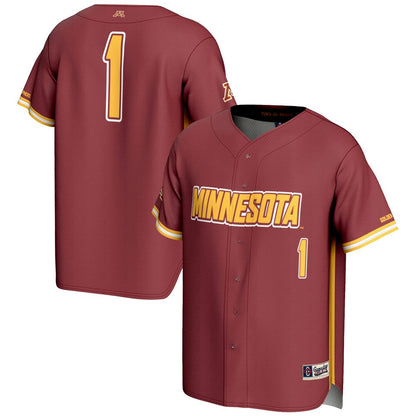 Minnesota Golden Gophers Lightweight Gameday Greats Maroon Baseball Jersey product image