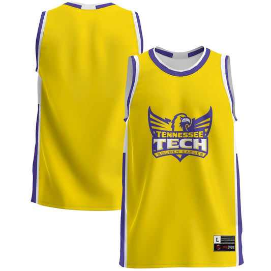Tennessee Tech Golden Eagles Lightweight Gameday Greats Gold Basketball Jersey product image