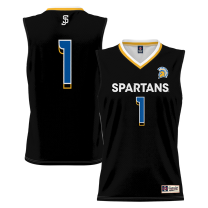 San Jose State Spartans Lightweight Gameday Greats Black Basketball Jersey product image