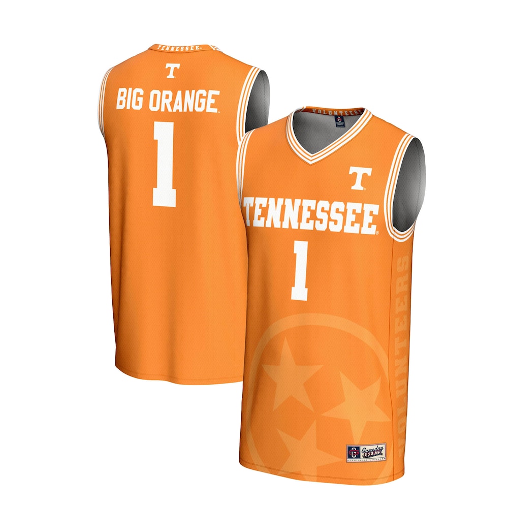 Tennessee Volunteers Lightweight Gameday Greats Orange Basketball Jersey product image