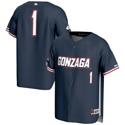 Gonzaga Bulldogs Lightweight Gameday Greats Navy Baseball Jersey product image