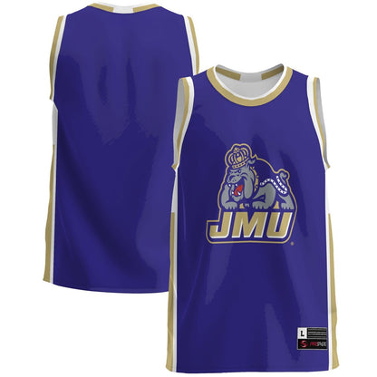 James Madison Dukes Lightweight Gameday Greats Purple Basketball Jersey product image