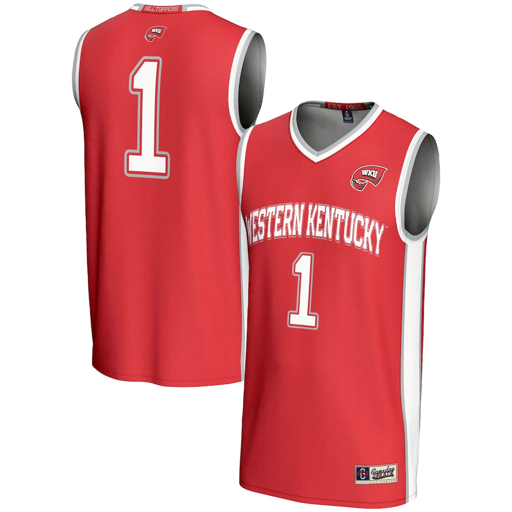 Western Kentucky Hilltoppers Lightweight Gameday Greats Red Basketball Jersey product image