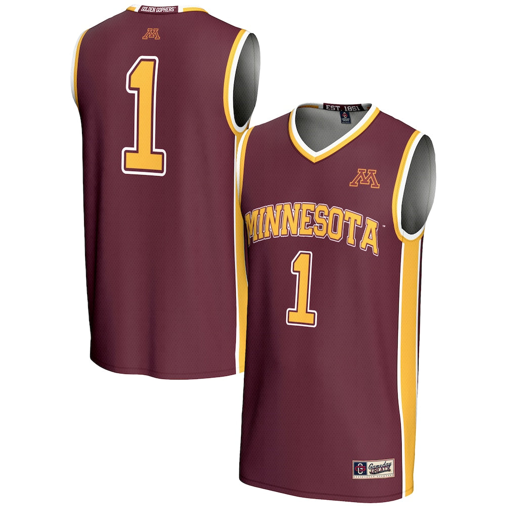 Minnesota Golden Gophers Lightweight Gameday Greats Maroon Basketball Jersey product image