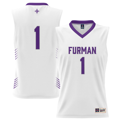 Furman Paladins Lightweight Gameday Greats White Basketball Jersey product image