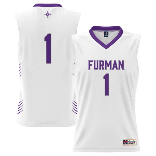 Furman Paladins Lightweight Gameday Greats White Basketball Jersey product image