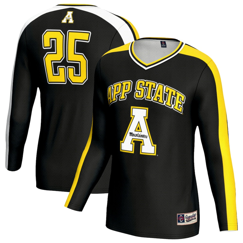 Appalachian State Mountaineers Lightweight Gameday Greats Black Football Jersey product image