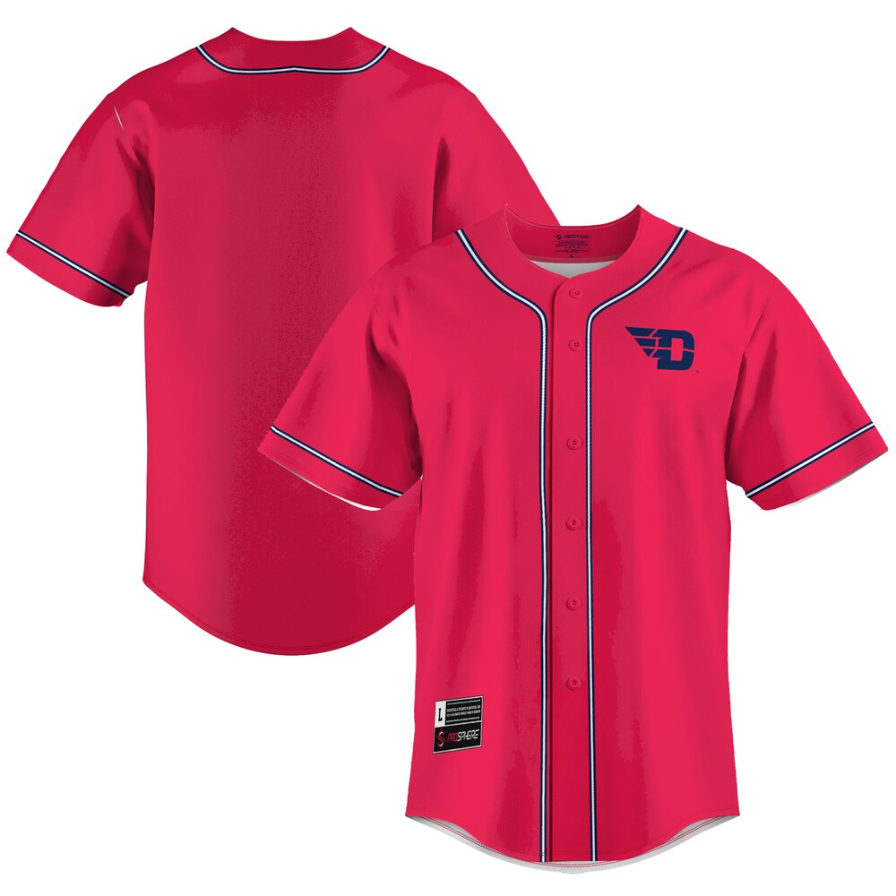 Dayton Flyers Lightweight Gameday Greats Red Baseball Jersey product image