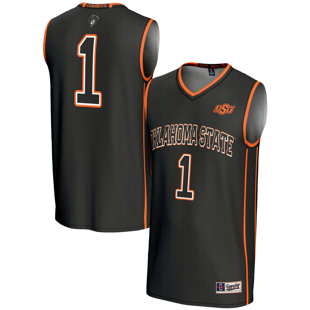 Oklahoma State Cowboys Lightweight Gameday Greats Black Basketball Jersey product image