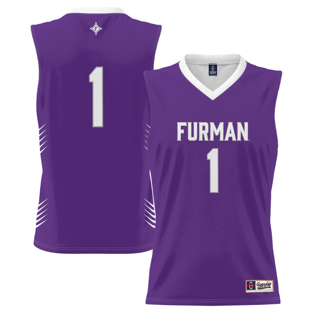 Furman Paladins Lightweight Gameday Greats Purple Basketball Jersey product image