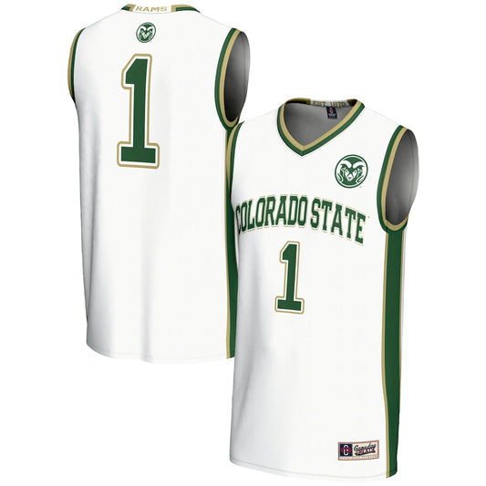 Colorado State Rams Lightweight Gameday Greats White Basketball Jersey product image
