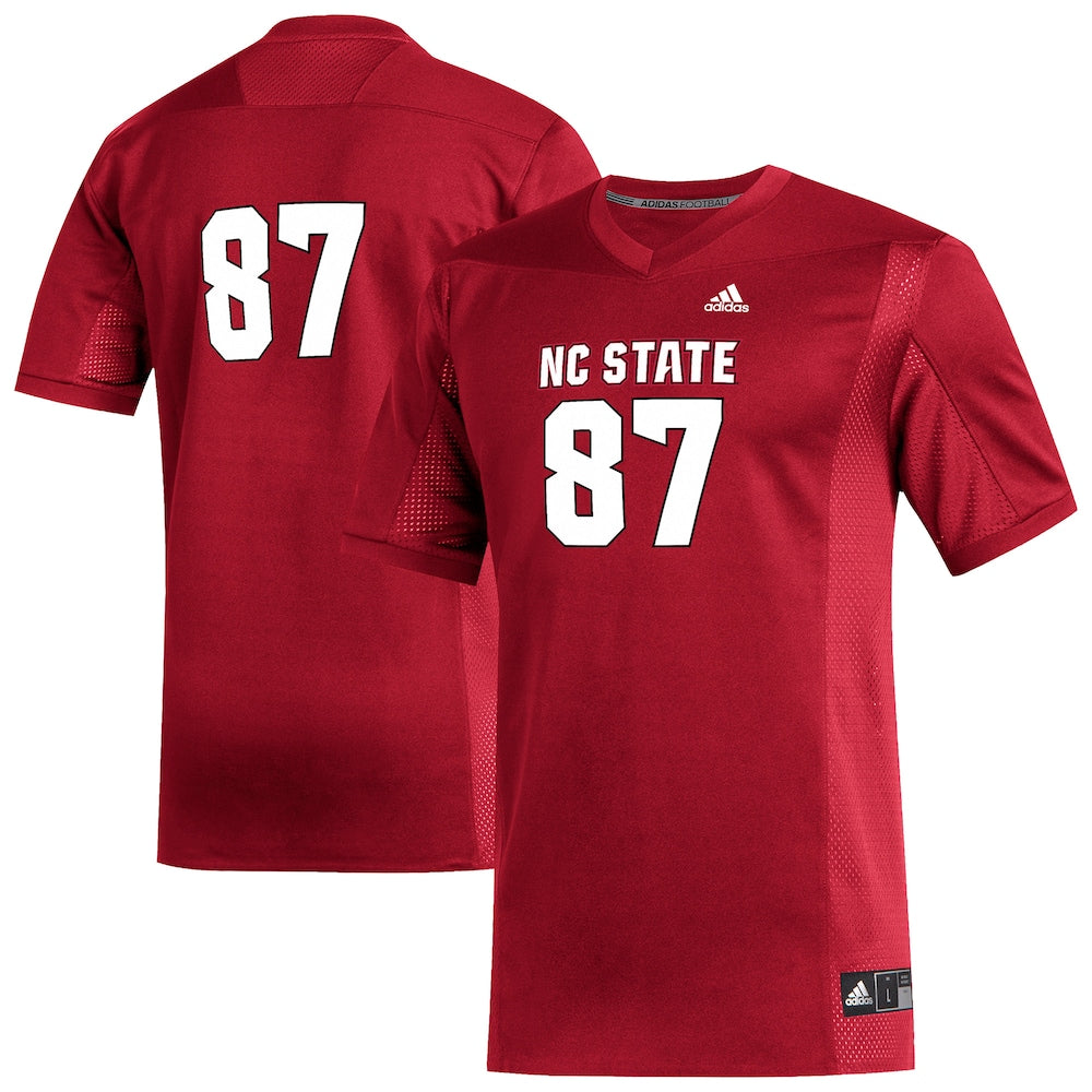 Nc State Wolfpack #87 Replica Red Football Jersey product image