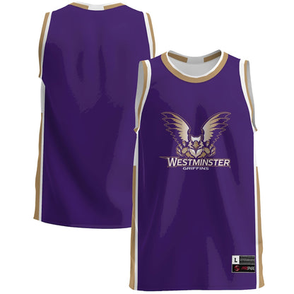 Blue Westminster Griffins Lightweight Gameday Greats Blue Basketball Jersey product image