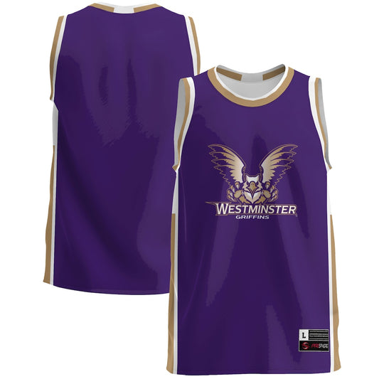 Blue Westminster Griffins Lightweight Gameday Greats Blue Basketball Jersey product image