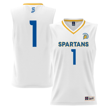San Jose State Spartans Lightweight Gameday Greats White Basketball Jersey product image