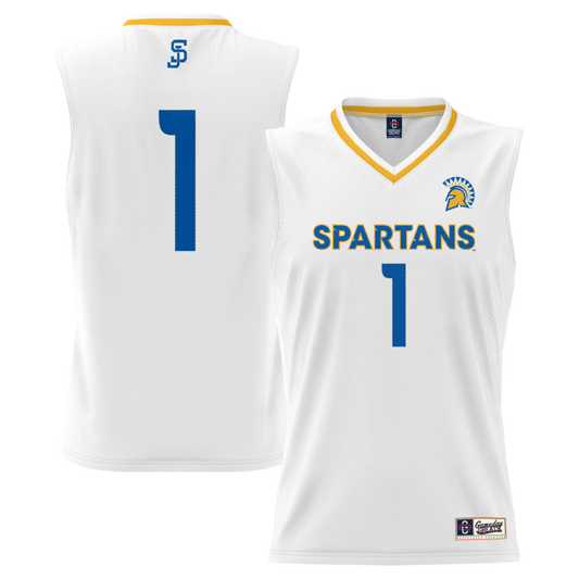 San Jose State Spartans Lightweight Gameday Greats White Basketball Jersey product image