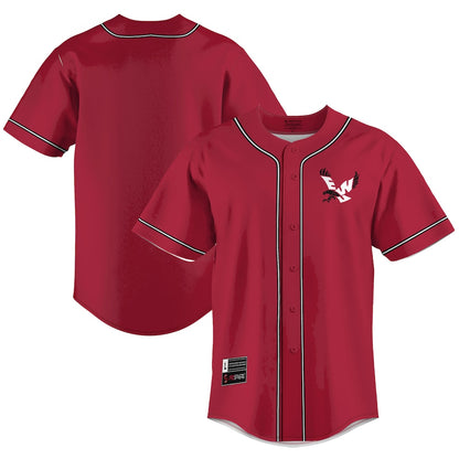 Eastern Washington Eagles Lightweight Gameday Greats Red Baseball Jersey product image