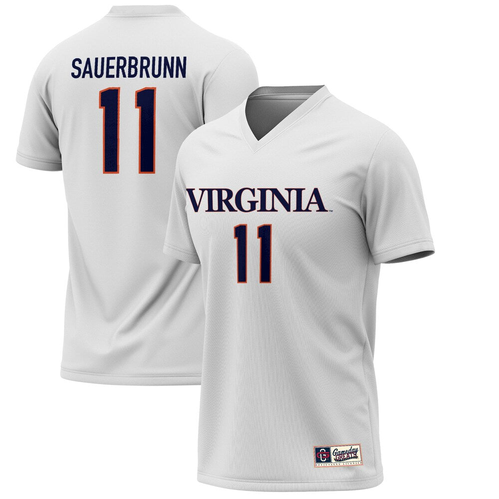 Virginia Cavaliers Lightweight Gameday Greats White Soccer Jersey product image