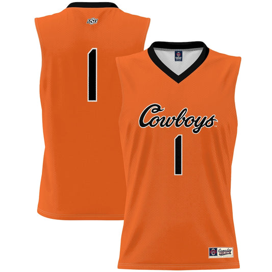 Oklahoma State Cowboys Lightweight Gameday Greats Orange Basketball Jersey product image