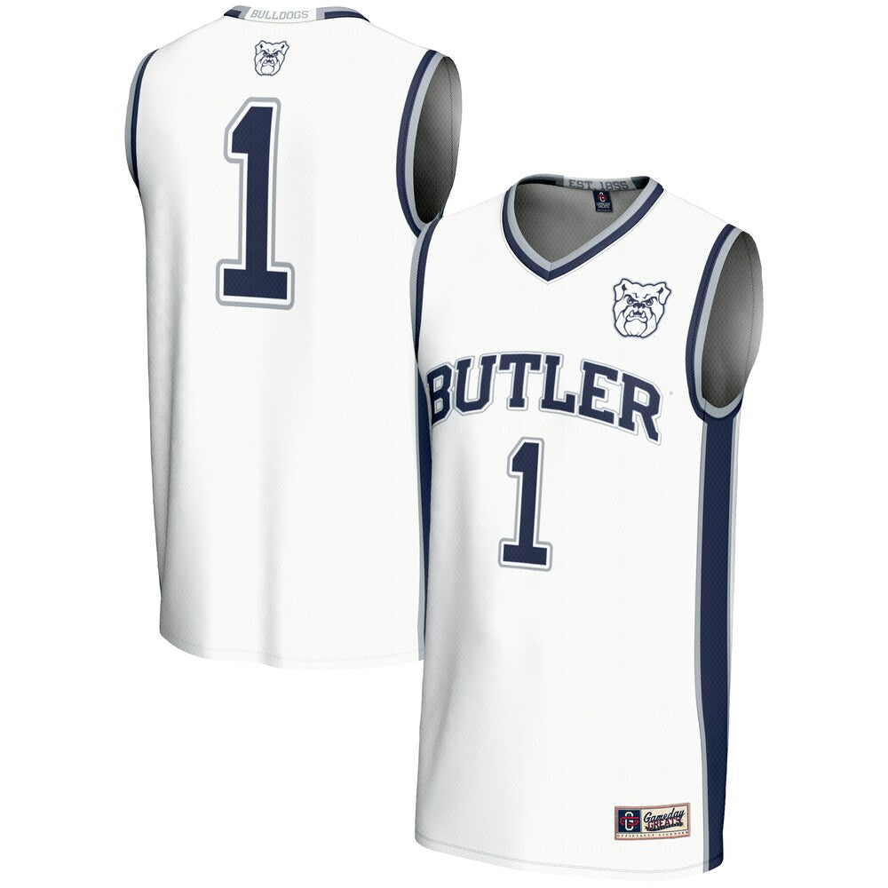 Butler Bulldogs Lightweight Gameday Greats White Basketball Jersey product image