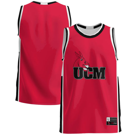 Central Missouri Mules Lightweight Gameday Greats Red Basketball Jersey product image