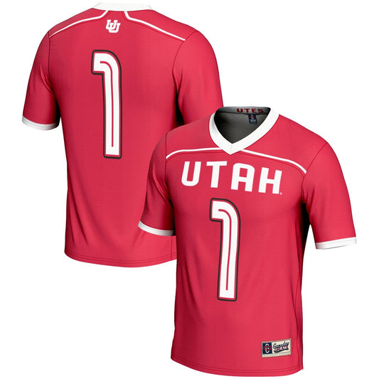 Utah Utes Lightweight Gameday Greats Red Football Jersey product image