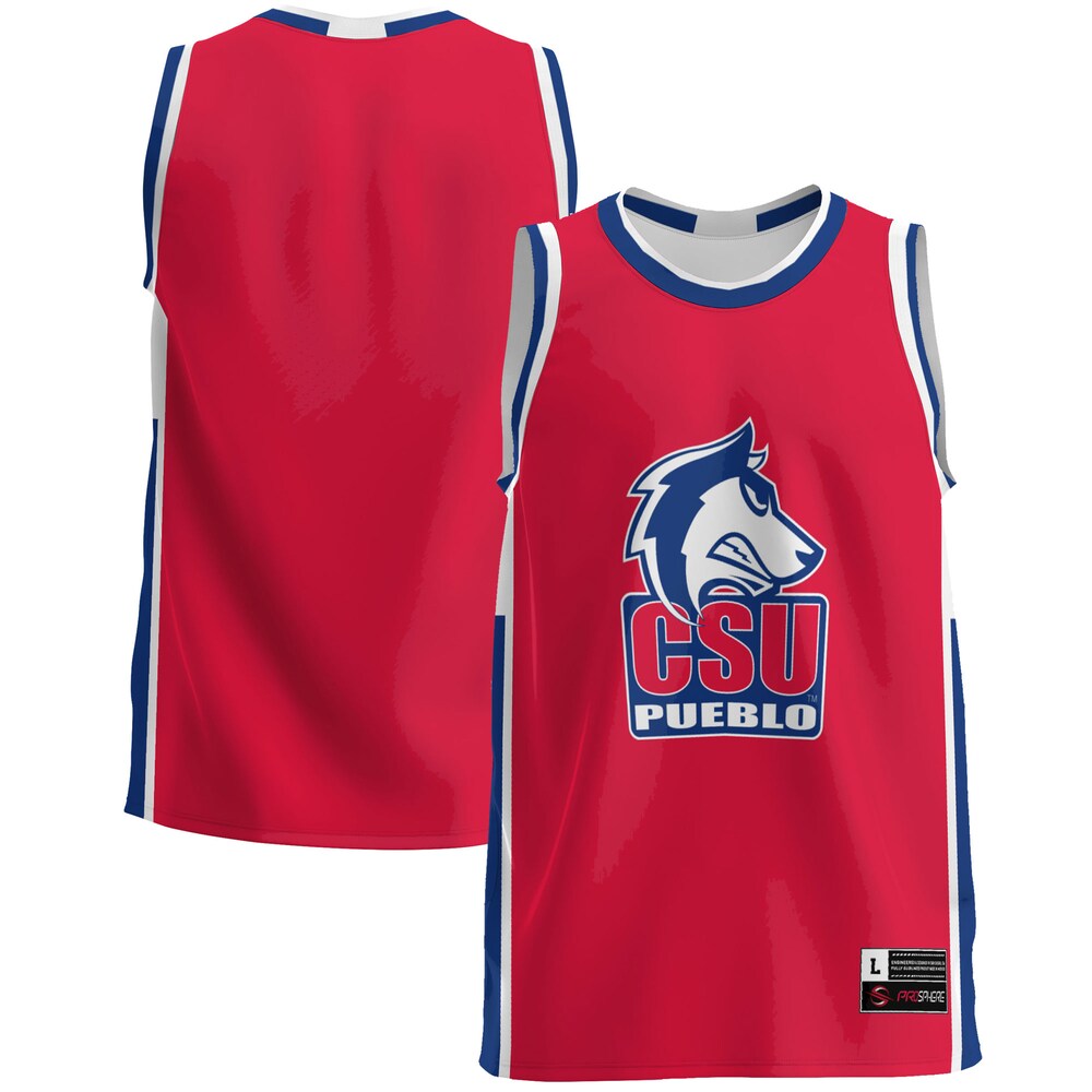 State Pueblo Thunderwolves Lightweight Gameday Greats Blue Basketball Jersey product image