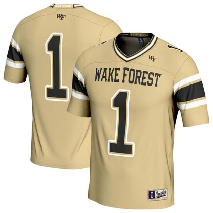 Wake Forest Demon Deacons Lightweight Gameday Greats Gold Football Jersey product image