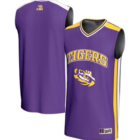 LSU Tigers Gameday Greats Purple Basketball Jersey product image