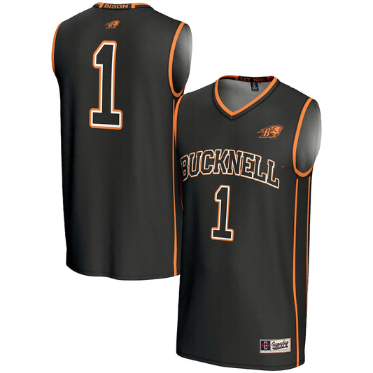 Bucknell Bison Lightweight Gameday Greats Black Basketball Jersey product image