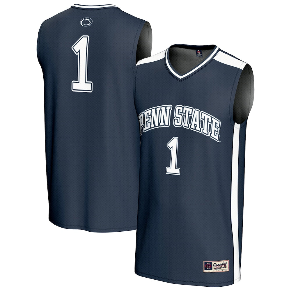 Penn State Nittany Lions Lightweight Gameday Greats Navy Basketball Jersey product image