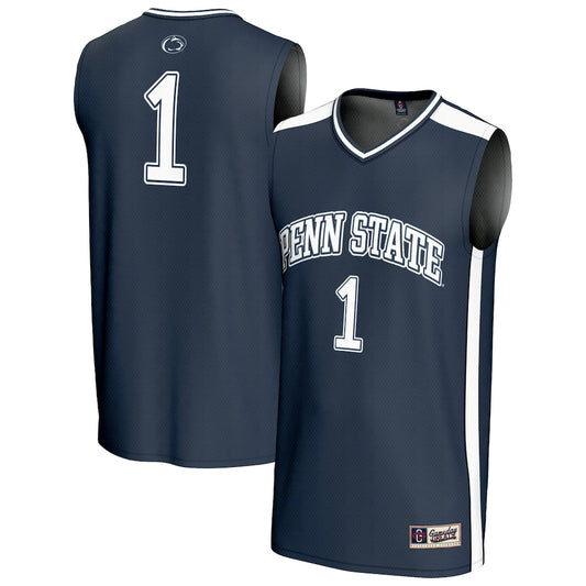 Penn State Nittany Lions Lightweight Gameday Greats Navy Basketball Jersey product image