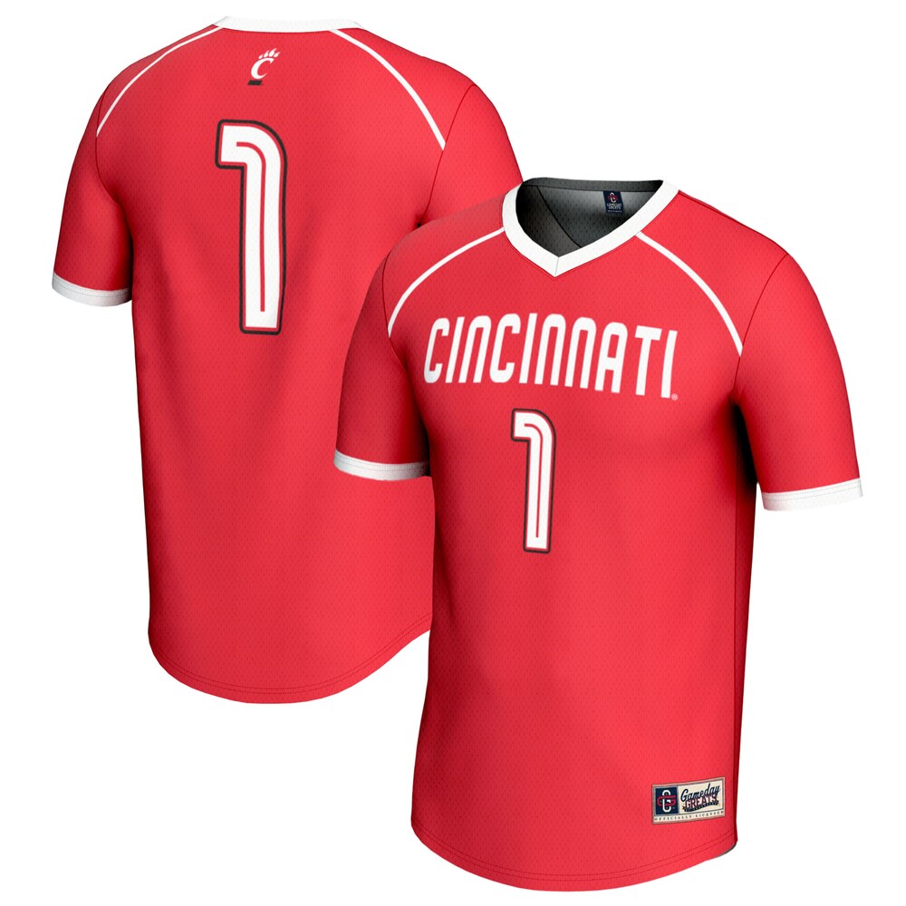 Cincinnati Bearcats Lightweight Gameday Greats Red Football Jersey product image