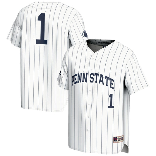 Penn State Nittany Lions Lightweight Gameday Greats White Baseball Jersey product image