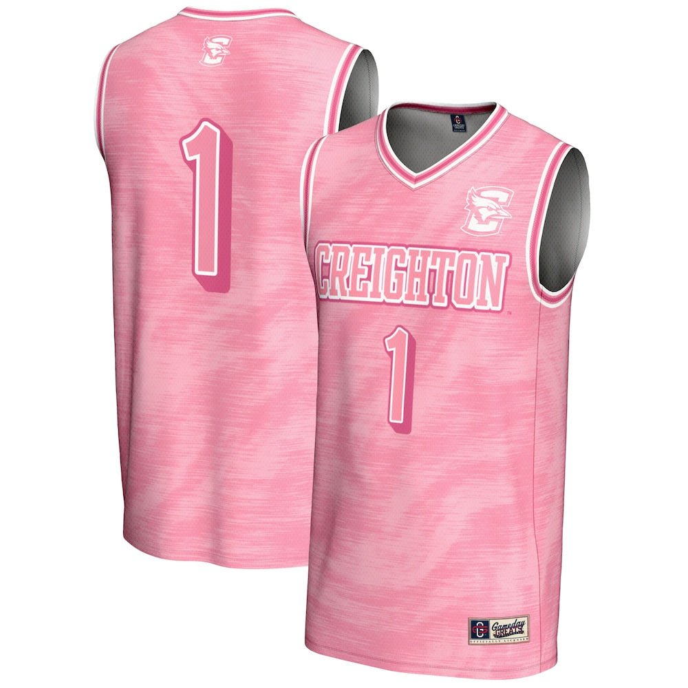 Creighton Bluejays Lightweight Gameday Greats Pink Basketball Jersey product image