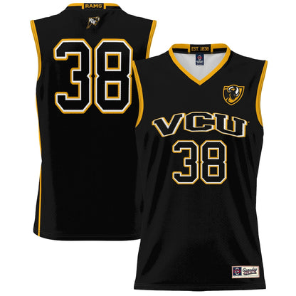 Vcu Rams Lightweight Gameday Greats Black Basketball Jersey product image