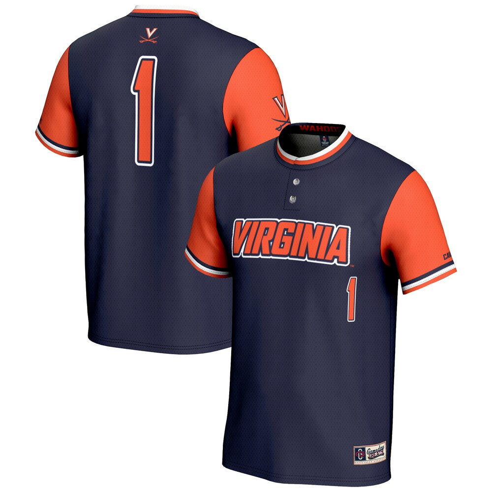 Virginia Cavaliers Lightweight Gameday Greats Navy Football Jersey product image