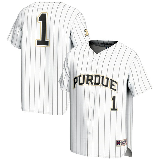 Purdue Boilermakers Lightweight Gameday Greats White Baseball Jersey product image
