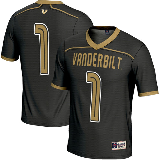 Vanderbilt Commodores Lightweight Gameday Greats Black Football Jersey product image