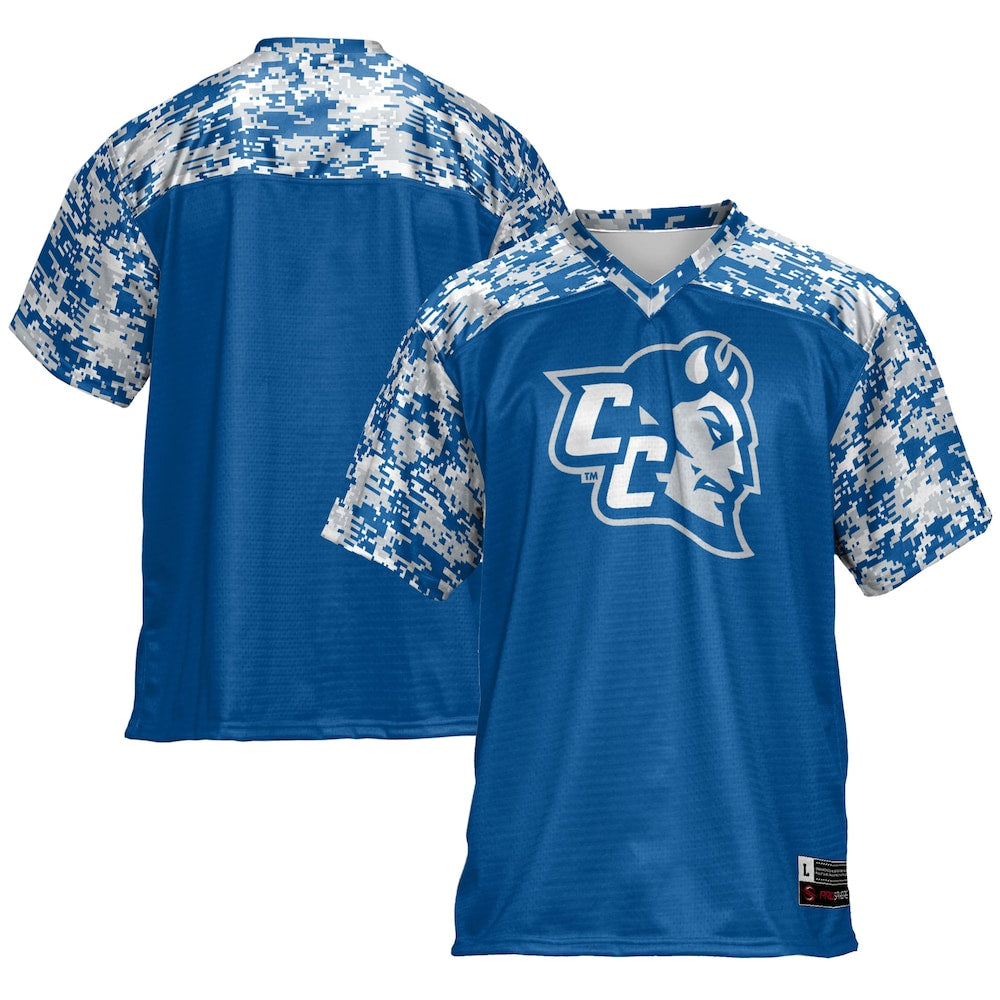 Central Connecticut State Blue Devils Gameday Greats Royal Football Jersey product image