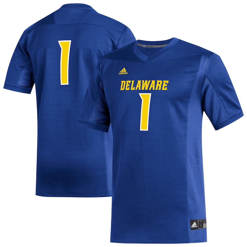 Delaware #1 Replica Royal Football Jersey product image