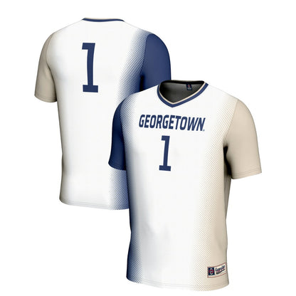 Georgetown Hoyas Lightweight Gameday Greats White Soccer Jersey product image