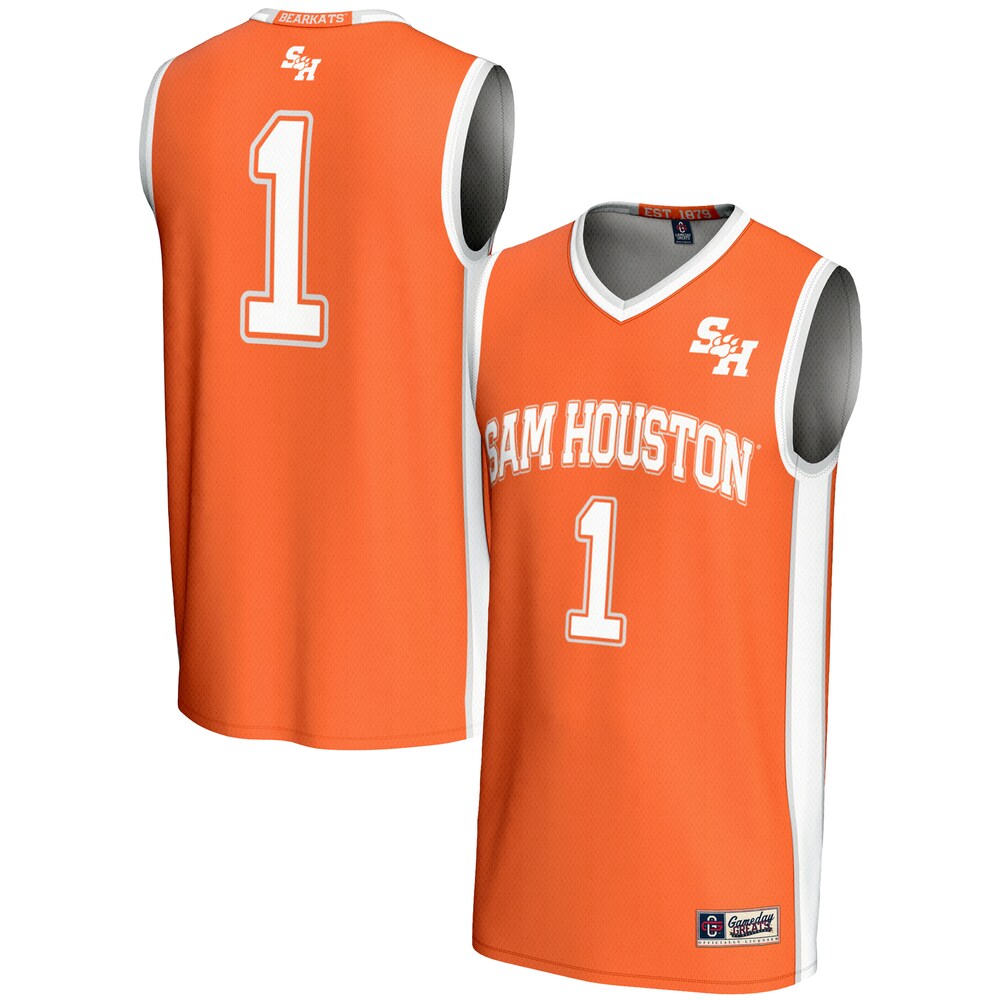 Sam Houston State Bearkats Replica Lightweight Gameday Greats Orange Basketball Jersey product image