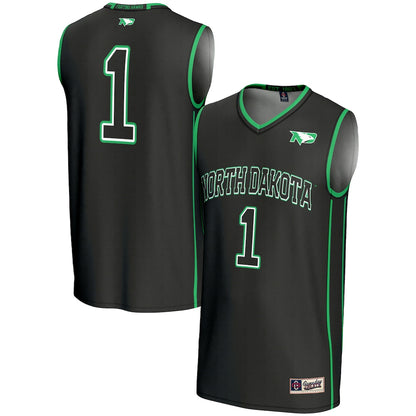 North Dakota Lightweight Gameday Greats Black Basketball Jersey product image
