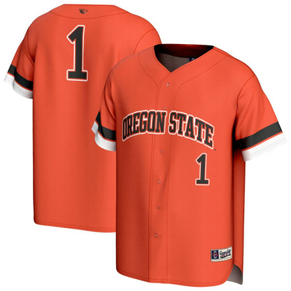 Oregon State Beavers Gameday Greats Orange Baseball Jersey product image