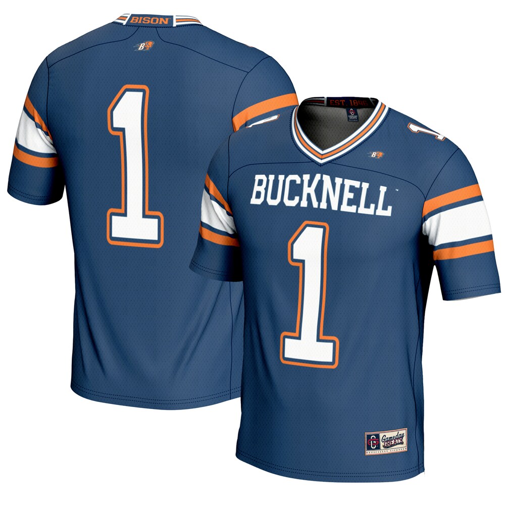 Bucknell Bison Gameday Greats Blue Football Jersey product image