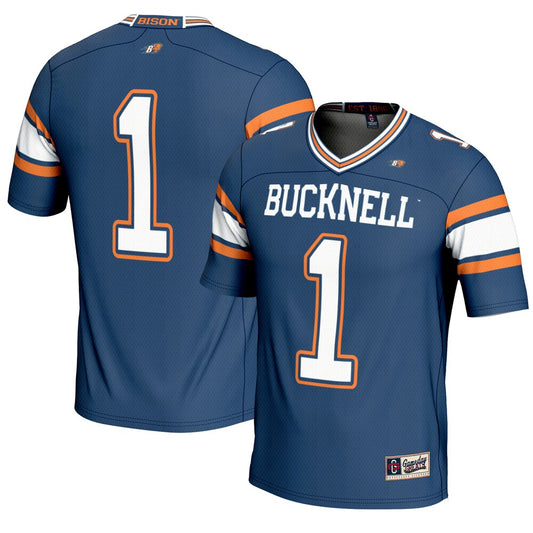 Bucknell Bison Gameday Greats Blue Football Jersey product image