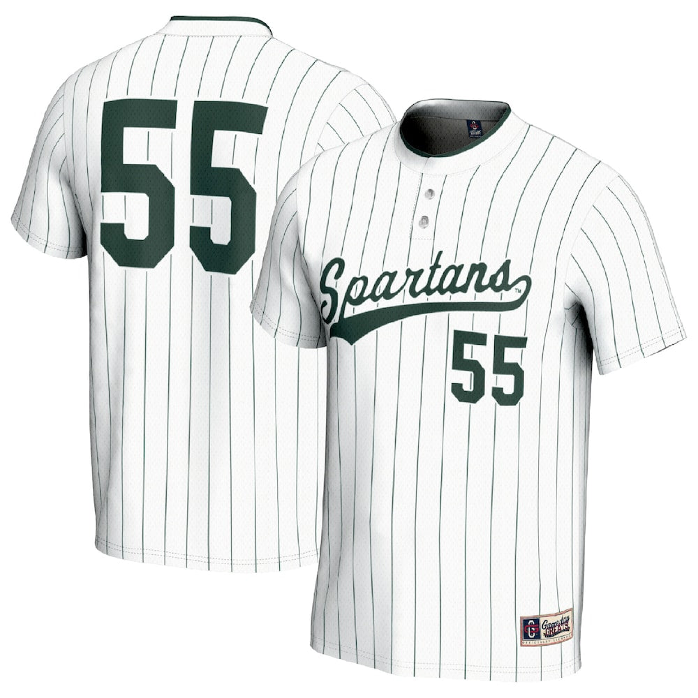 Michigan State Spartans Lightweight Gameday Greats White Football Jersey product image