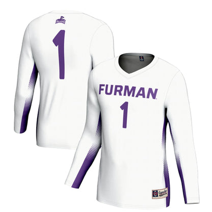 Furman Paladins Lightweight Gameday Greats White Football Jersey product image